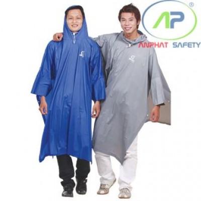 Áo mưa Poncho cổ rùa trơn APPS-01