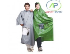 Áo mưa Poncho cổ rùa 0.17 kiếng APPS-10