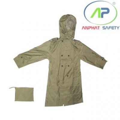 Áo mưa bộ quân nhu (Công ty) 1 khóa (3 Số:3,4,5)